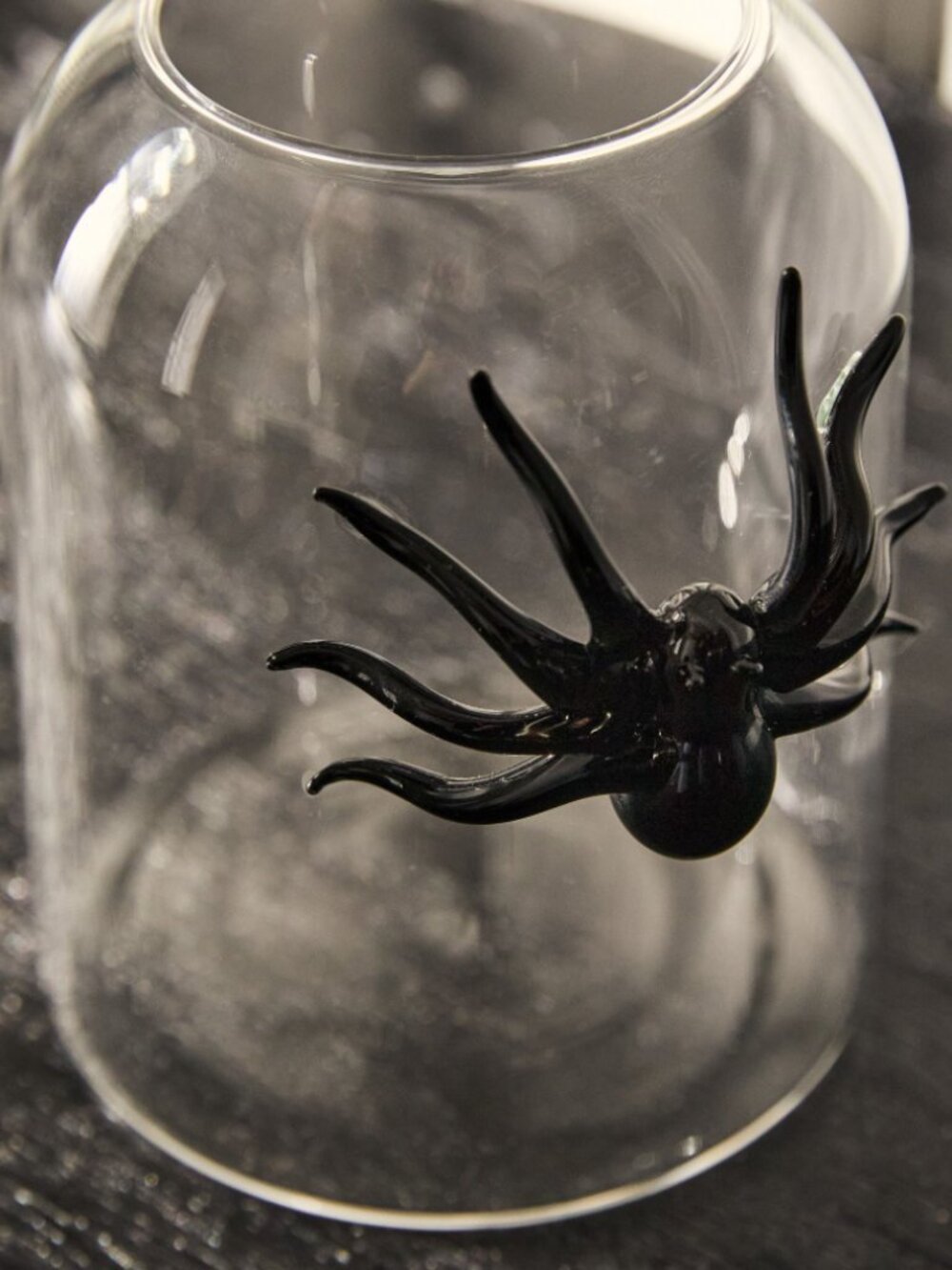West Elm Glass Spider Vase - Picture 3 of 8